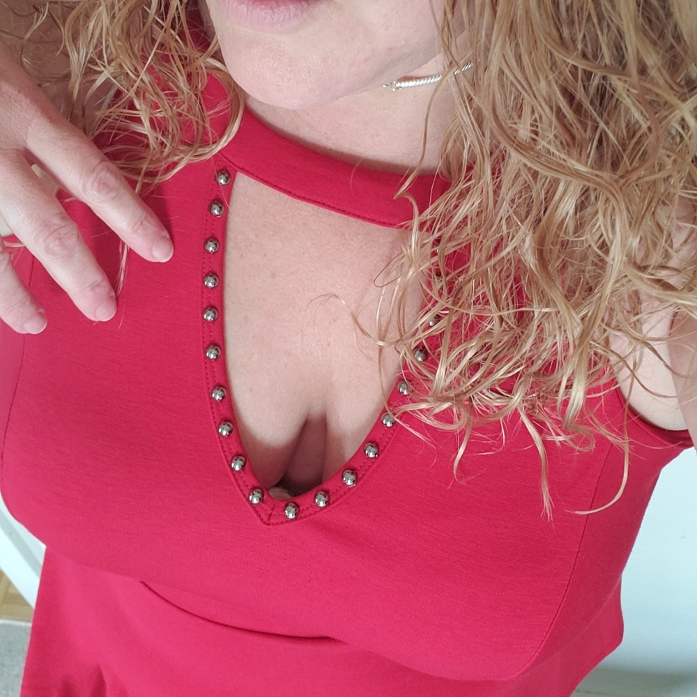 Sexy red Torrid top